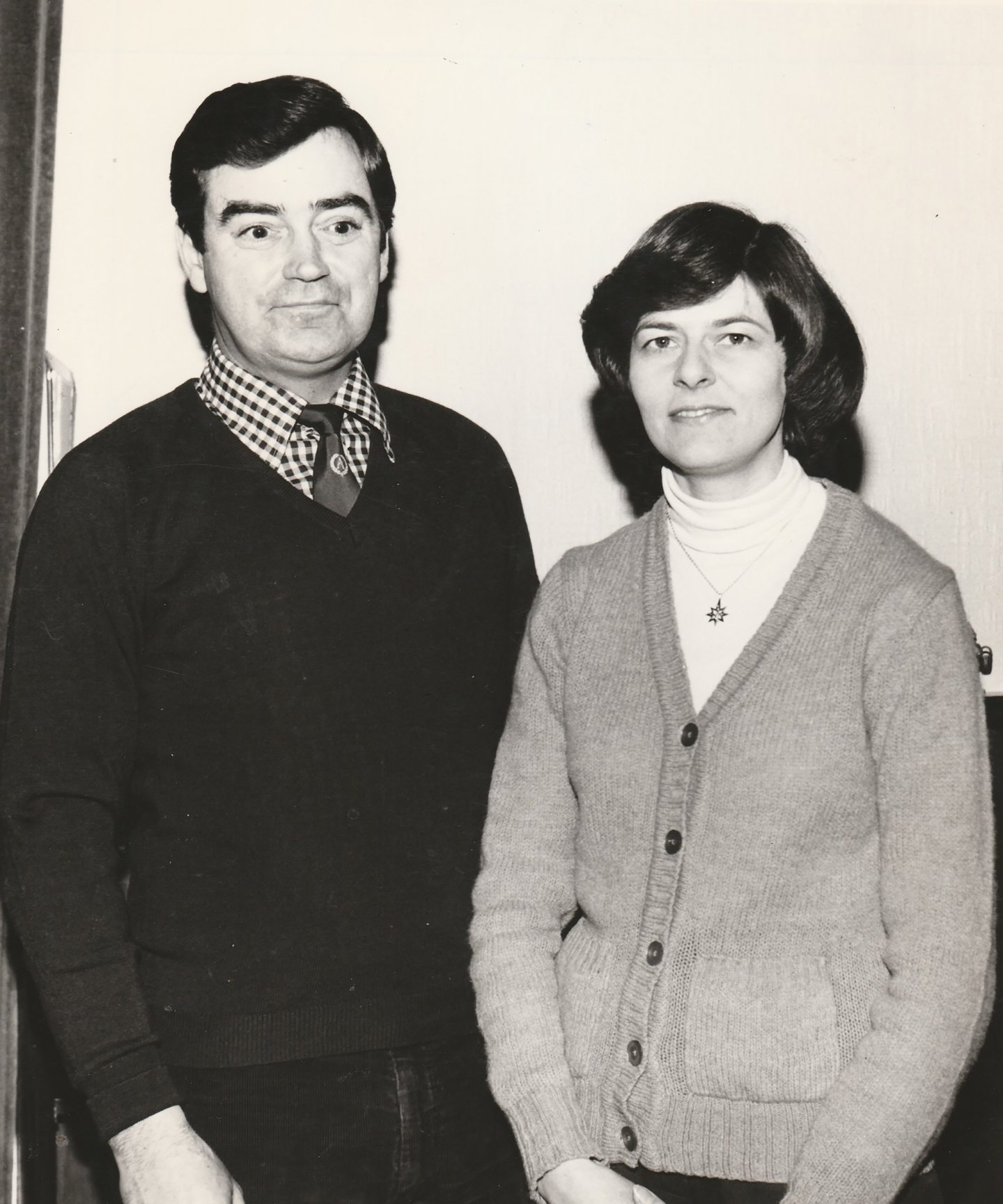 Arbroath pub landlords Maurice and Elizabeth Maitland at the Central Bar