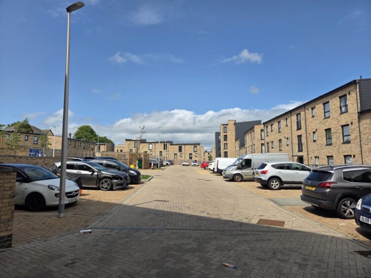 A man was seriously injured in a "disturbance" in a car park on Derby Street. 