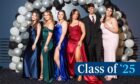 Leavers at Montrose Academy prom