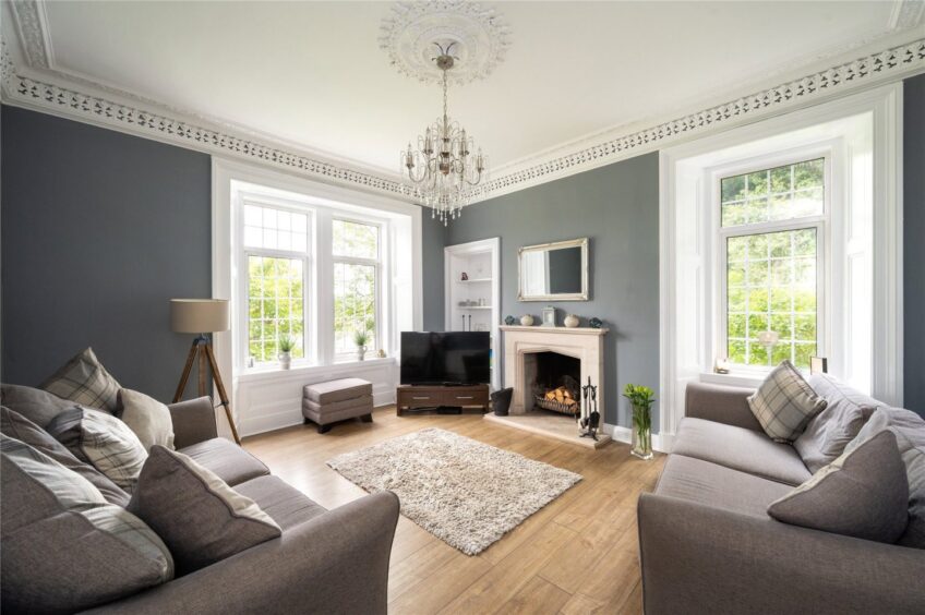 The living room. I