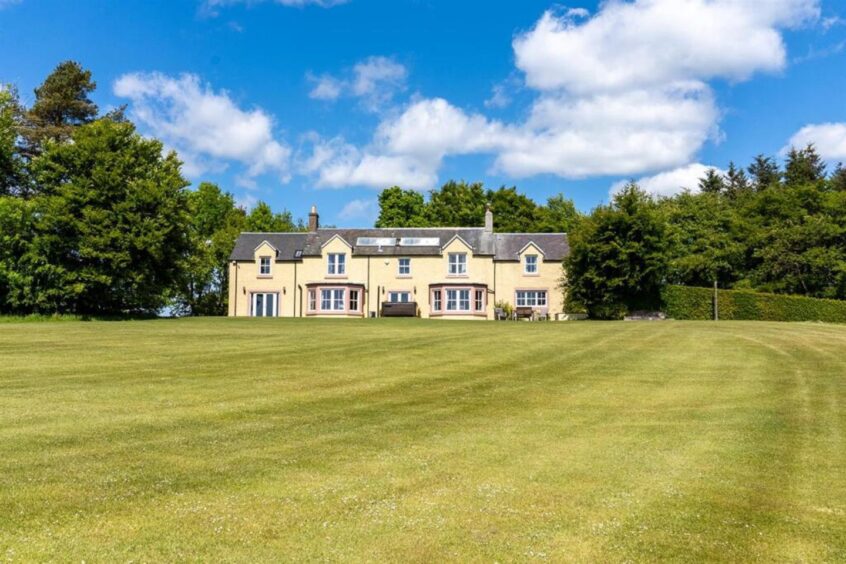 Mutehill is set in 15 acres of Kinross-shire countryside.