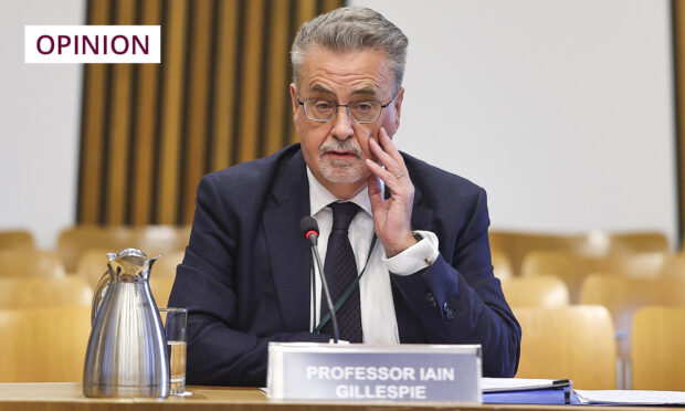Former Dundee University principal Iain Gillespie.