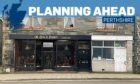 Vacant Aberfeldy TSB branch, next door to Cow and Parrot cafe.