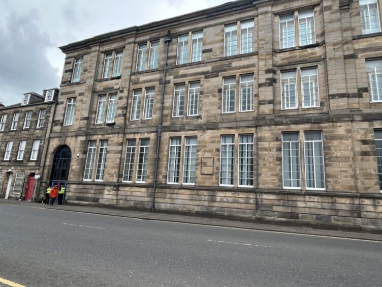 The abandoned High Street building. 