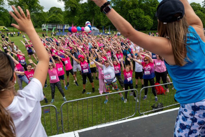 Pictures as Race for Life entrants raise more than £150,000