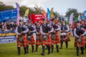 City of Brechin Pipe Band performing at the Angus Show in June. Image: Steve MacDougall/DC Thomson