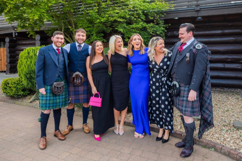 Teaching staff Stephen McRobert, Kinnon Doig, Nicole Kinmont, Katy Allan, Katie Gallacher, Stacey MacNab and Garry Hogg-Simmons.