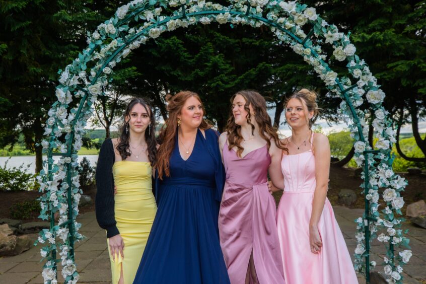Lily Green, Ella Lennon, Sophia Milazzo and Eva Cunningham at Piperdam 
