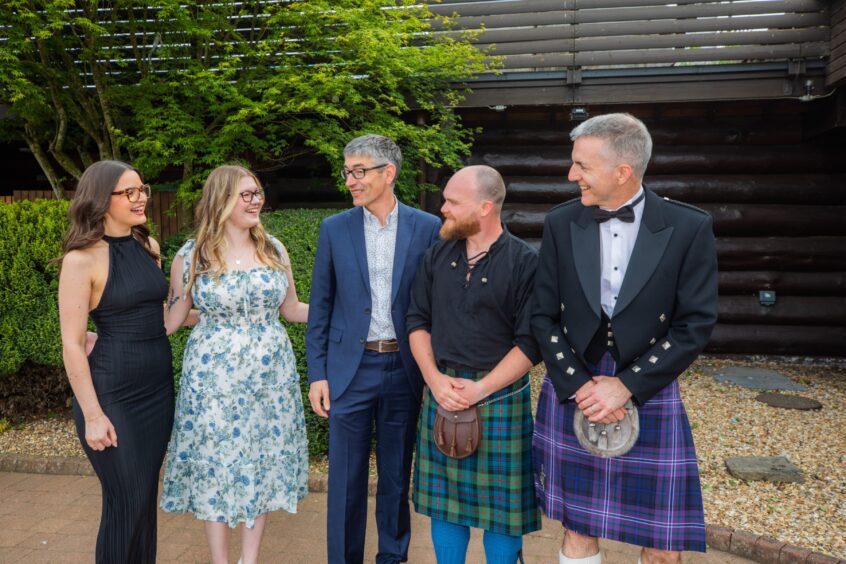 Teachers Elise Middleton, Nicole Millar, Ally Mills, Will Miller and Stewart Smith.