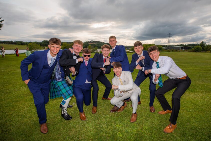 Revellers strike a pose at Piperdam