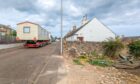 Angus Council took direct action to remove the caravan last month. Image: Steve MacDougall/DC Thomson