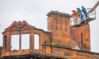 Flat being demolished.