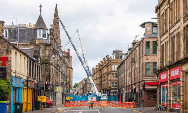Demolition work has started on South Street