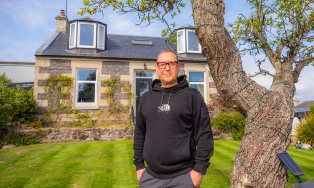 House owner Calum Melhuish.