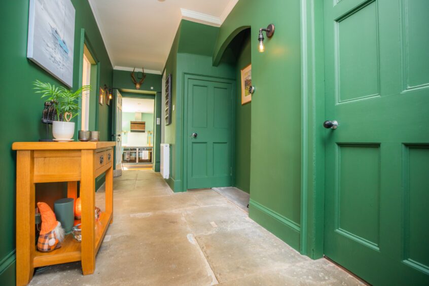 The hallway
