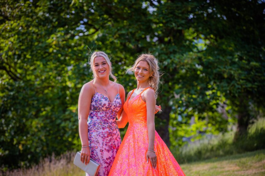 Evie Graham and Rileigh Hume. 