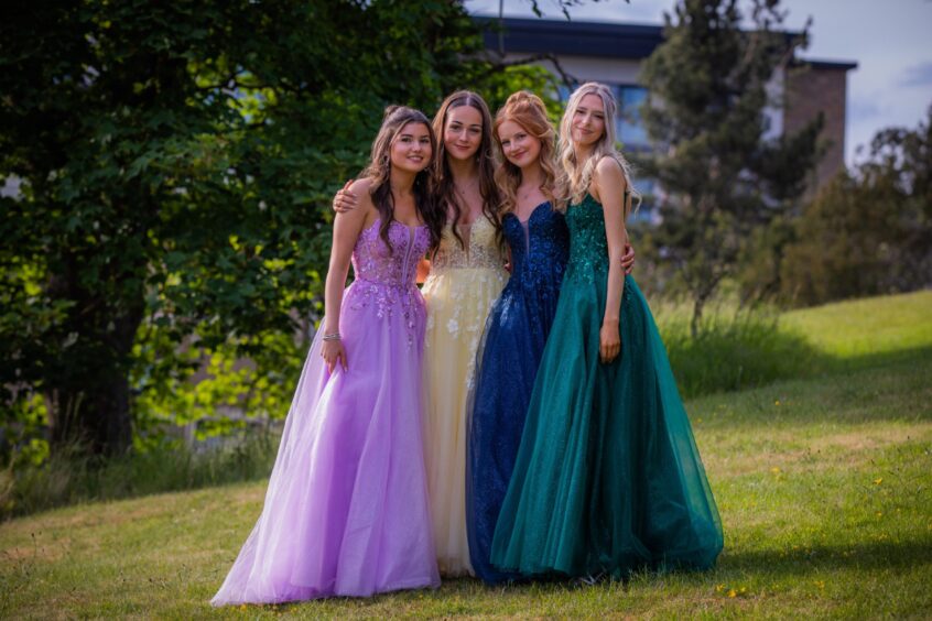 Aimee Russell, Holly Rosenbaum, Eve McLachlan and Katie Mitchell.