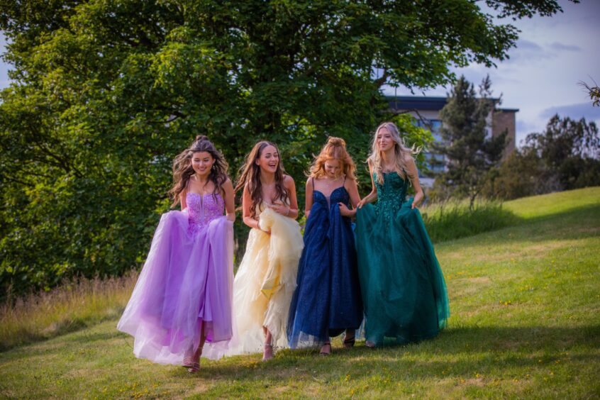 Aimee Russell, Holly Rosenbaum, Eve McLachlan and Katie Mitchell. 
