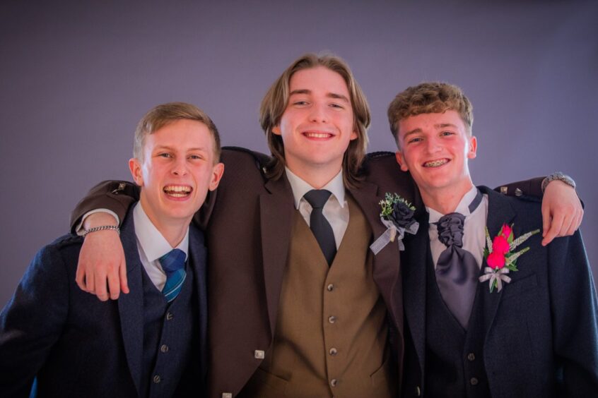 Adam Knox, Charles Aikman and Blair Paterson. 