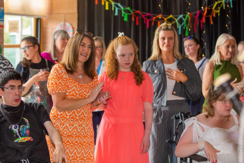 Female members of staff and pupils reflect on the occasion. 