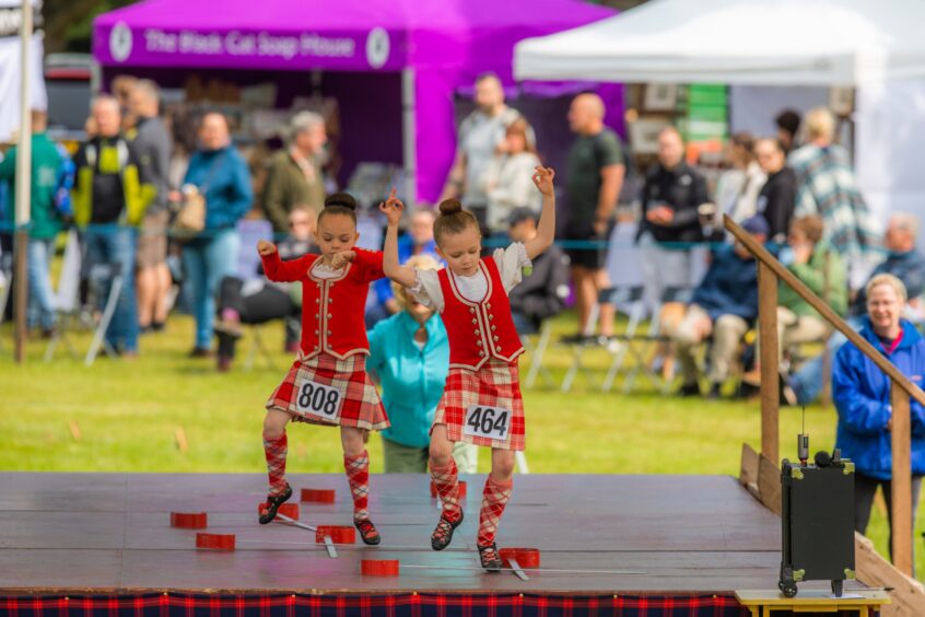 Strathmore Highland Games at Glamis Castle.