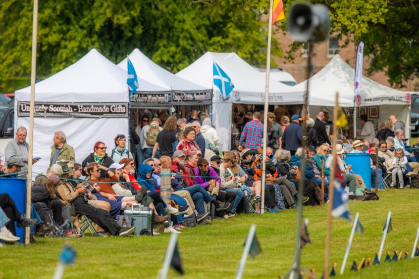 Strathmore Highland Games at Glamis Castle.