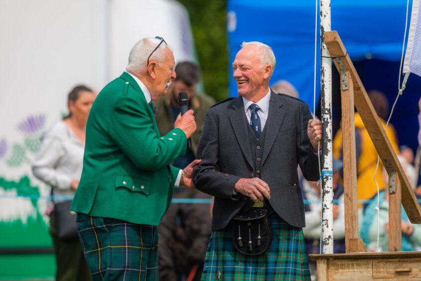 Strathmore Highland Games at Glamis Castle.