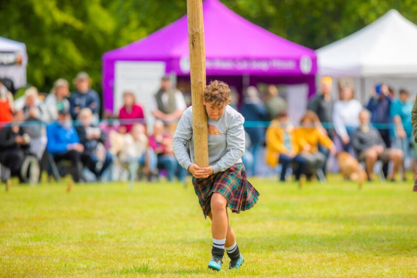 Strathmore Highland Games at Glamis Castle.