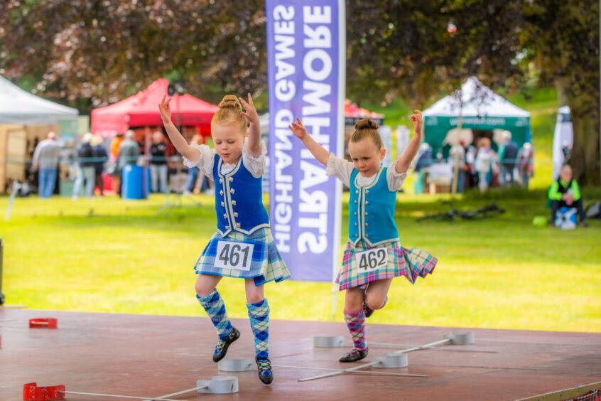 Strathmore Highland Games at Glamis Castle.