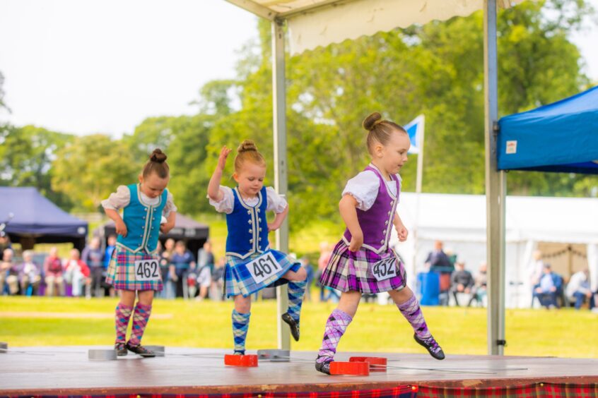Strathmore Highland Games at Glamis Castle.