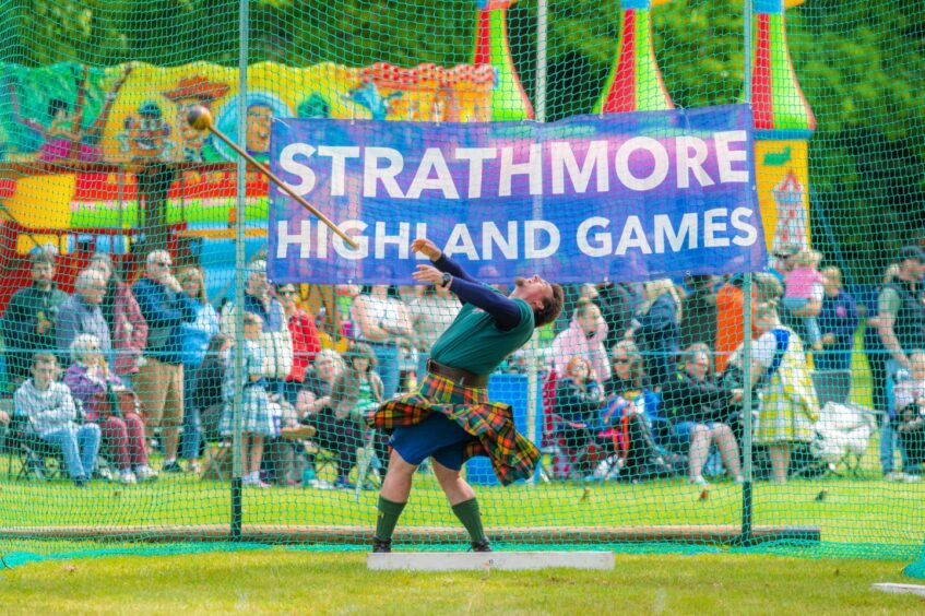 Strathmore Highland Games at Glamis Castle.