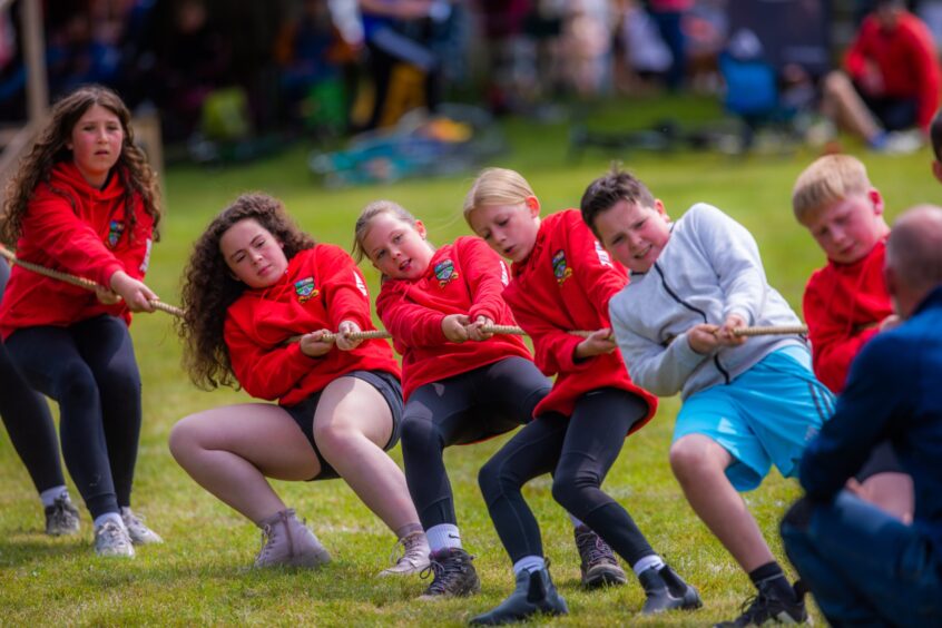 Strathmore Highland Games at Glamis Castle.