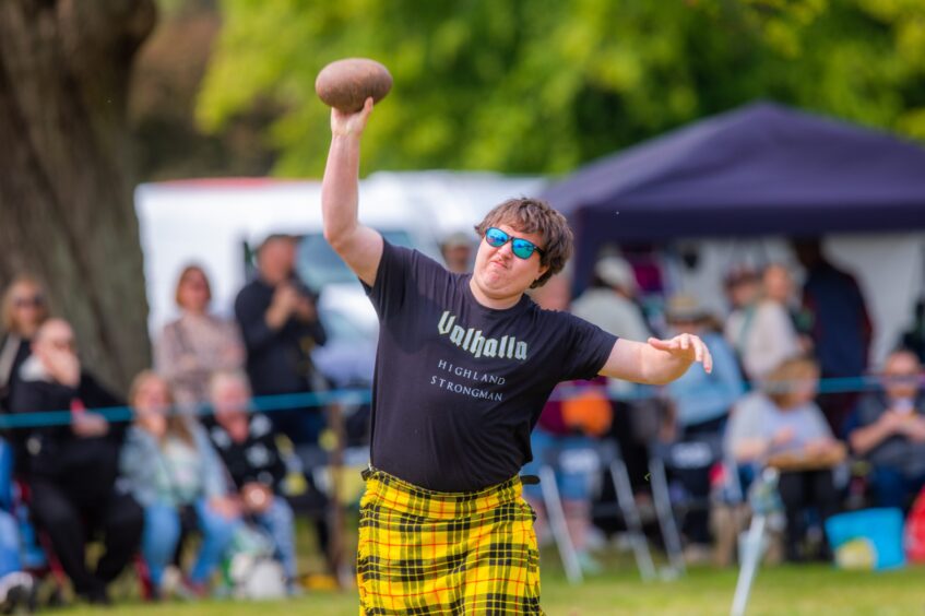 Strathmore Highland Games at Glamis Castle.
