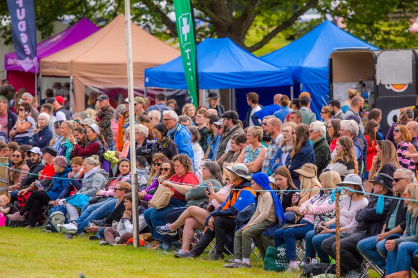Strathmore Highland Games at Glamis Castle.