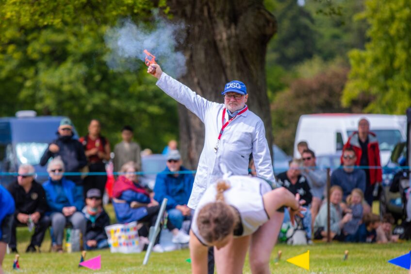 Strathmore Highland Games at Glamis Castle.