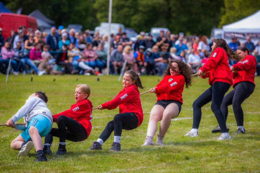 Strathmore Highland Games at Glamis Castle.