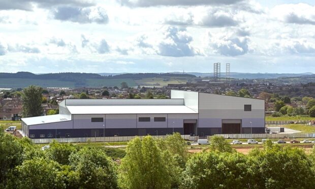 SSEN strategic spares warehouse in Claverhouse, Dundee. Image: Supplied