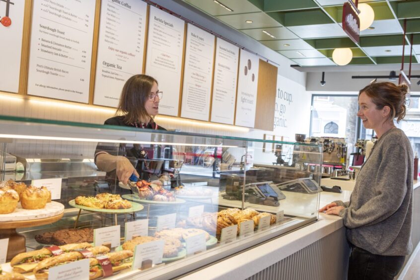 The Broughty Ferry store will have an exclusive menu. 