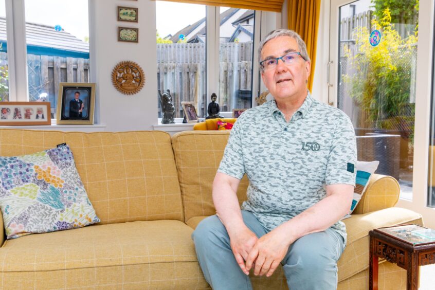 Alastair thought the lump on his foot was a verruca but it turned out to be skin cancer