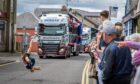The float parade is a highlight of Carnoustie Gala Day.