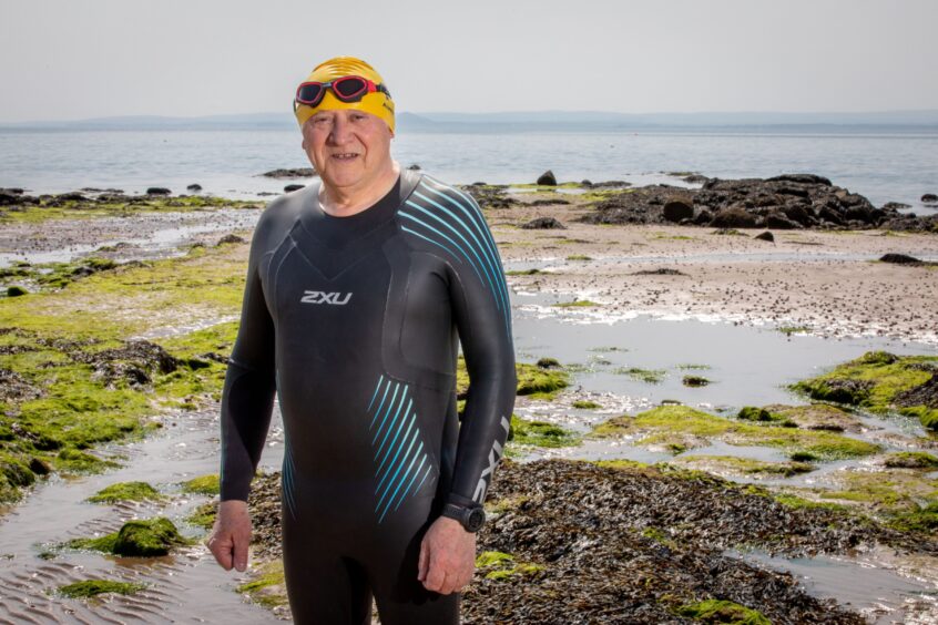Matt Allan at Lower Largo beach.