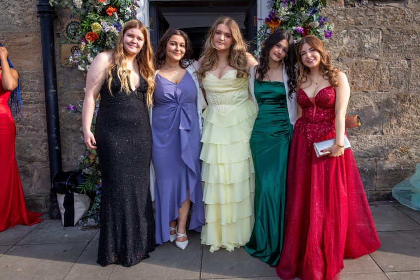 Jess Wight, Oliwia Ktanji, Carla McDowell, Ashmeen Kaur and Rachel Brown. 