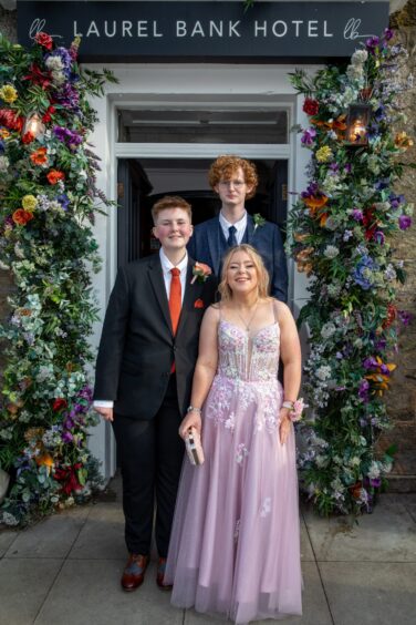Levis Davidson, Charlie Higginson and Iona Malone.