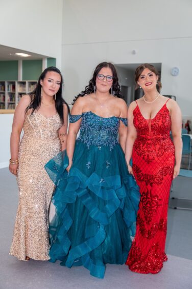 Shannon Murray, Libby Campbell and Hannah Gerrard.