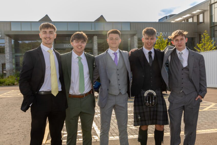 Thomas Slight, Callum Kirk, Jayden Bowie, Josh Elliot and Jayden Kane.