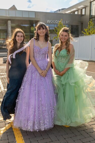 Keira Chalmers, Abigail Steedman and Madeline Andrews-Walker.
