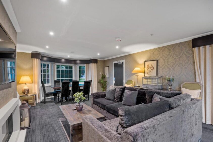 The living room