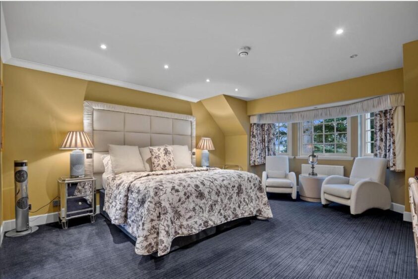 One of the bedrooms