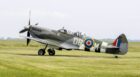 A Spitfire at Perth Airport.