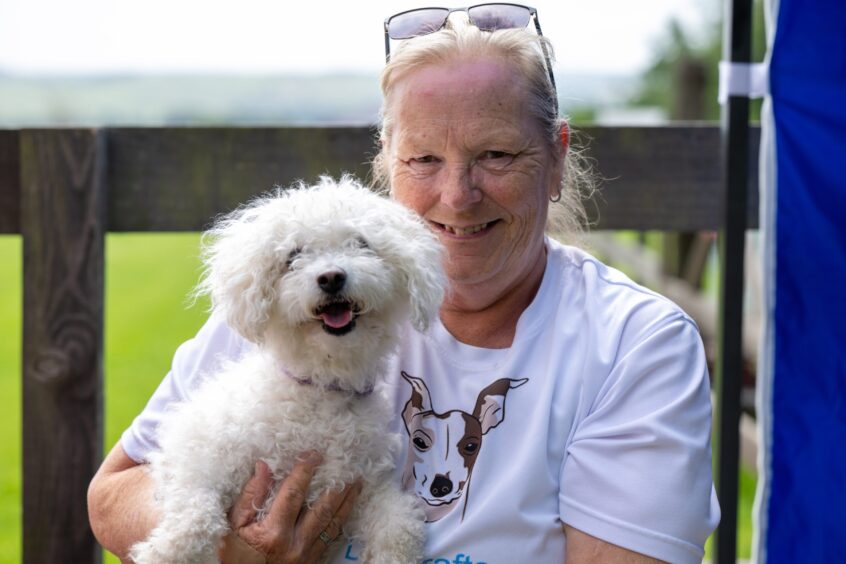 Tartan Doggy Day at Pathhead Farm in Kirriemuir.